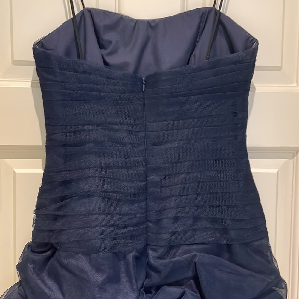 Navy Liancarlo Couture dress - Picture 4 of 6